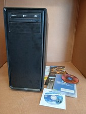 Tower PC Windows XP 64 bit i5 CPU 16 GB RAM 1 TB SSD DVD burner New case New P/S