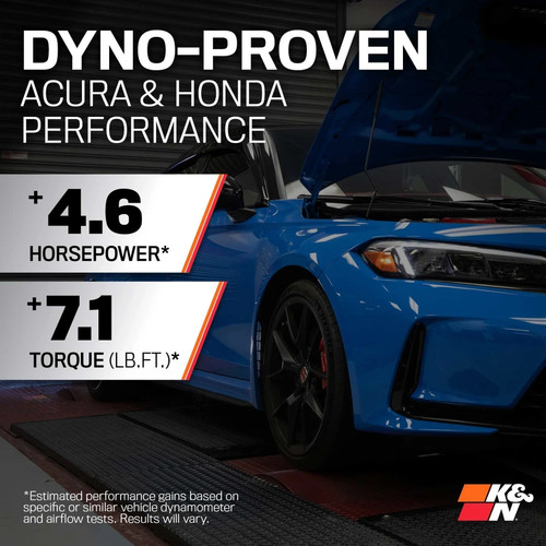 K&N Cold Air Intake System For 2022-2025 Honda Civic/Accord & Acura Integra 1.5L - Foto 8 di 16
