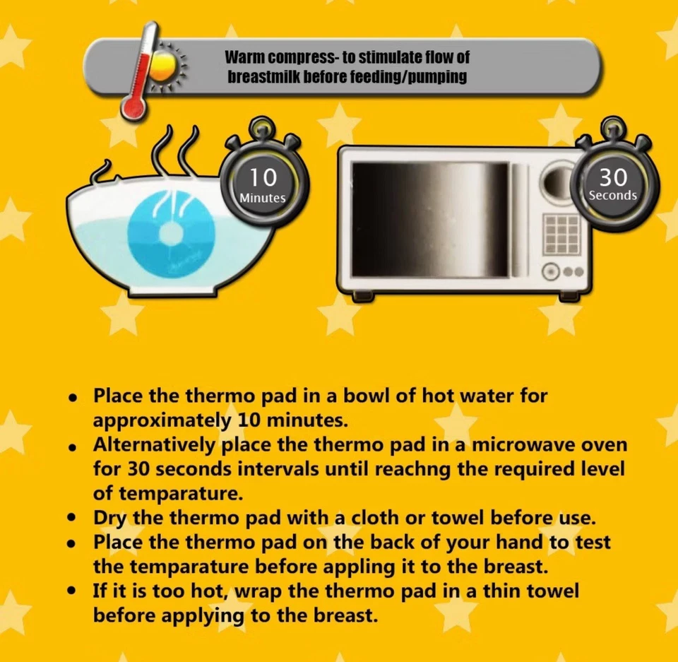 Autumnz Reusable Breast Relief Thermo Pads (BPA free) (2 pcs) For Breastfeeding - Image 4 of 4