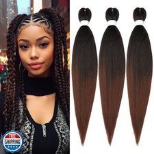 Braiding Hair Pre Stretched for Women Hair Extensions Box Braids Soft Synthet