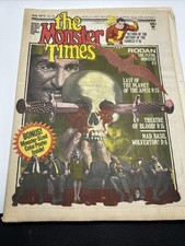 The Monster Times #24 July 1973 Vintage Horror Monster Newspaper Magazine