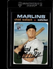 2020 Topps Heritage #507 Chad Wallach RC