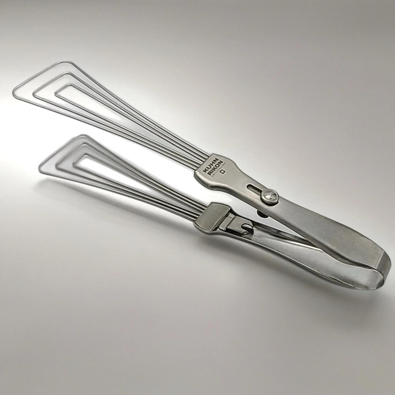 Kuhn Rikon Switzerland Stainless Steel Easy-Lock Tong Whisk Spatula UEC
Opens in a new window or tab