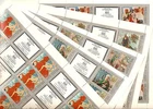 USSR 1978 - n° 4518-22 MNH ** YT 30€ - PAINTINGS BY PETROV-VODKIN (5 SHEETS)