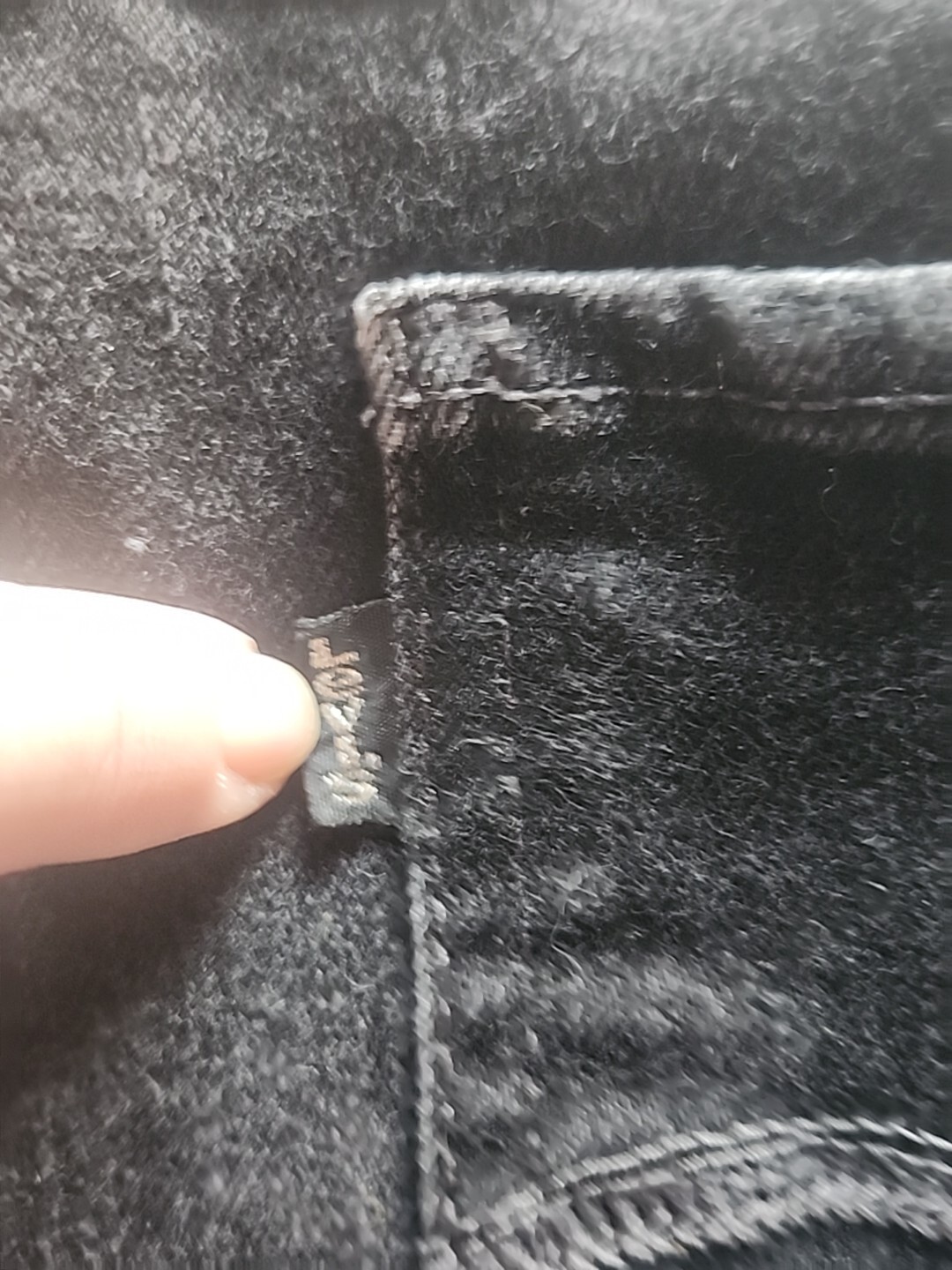 Levi's Jeans Women's Size 8M Mid Rise Skinny Black 29x28 Stretch Pockets Pre-own thumbnail 10