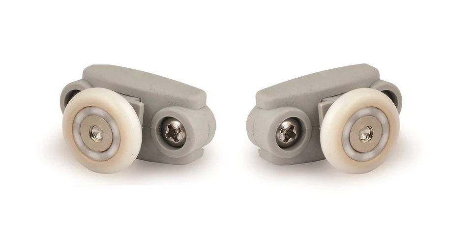 SOVEREIGN ASPECT SHOWER DOOR ROLLERS SET OF TWO SHOWER DOOR RUNNERS