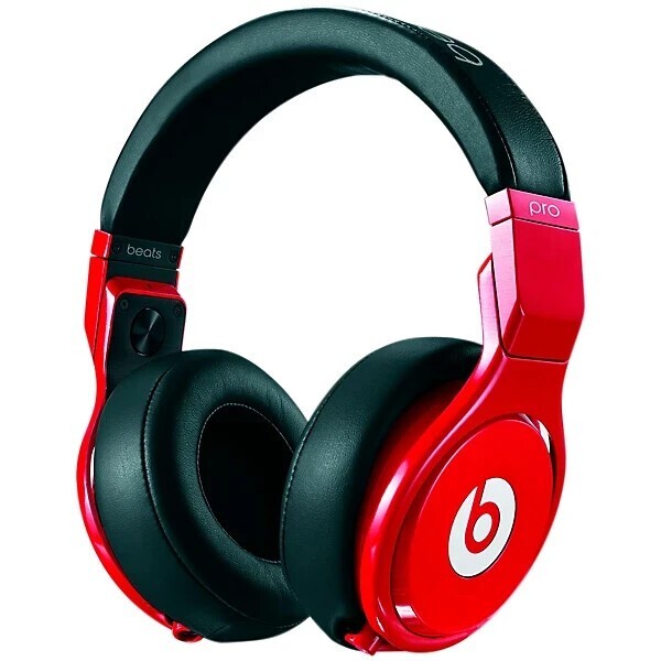 Beats by dr.dre Pro(赤/黒) Discontinued Dre Beats Pro Headphones Exclusive Lil Wayne Edition