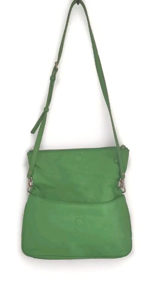 Kate Spade Nuevo Con Etiquetas Verde Guijarro Plegable Sobre Cremallera Cartera Bandolera Bolso de Mano Foto 3 de 4