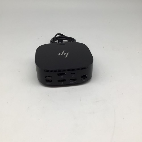 Base De Acoplamiento Universal HP USB-C G2 - Dock Estación Para Laptop Con HDMI, DisplayPort, Ethernet