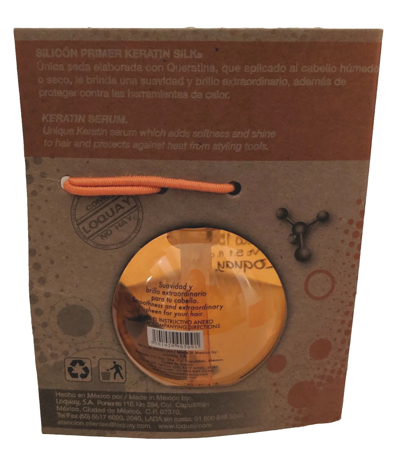 LOQUAY PRIME KERATIN SILK SERUM / SILICON QUERATINA 5.1oz SUAVIDAD & BRILLO eBay