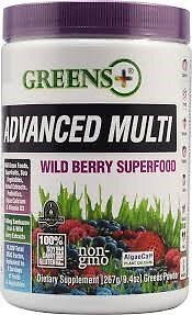 Порошок Greens Plus Advanced Multi Wild Berry, 9,4 унции