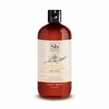 Soapbox Vanilla & Lily Blossom Nourishing Moisture Body Wash with Shea Butter