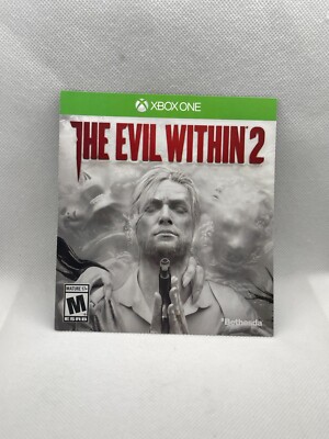 The Evil Within 2 Xbox One Manual ONLY - !BUY 3 GET 1 FREE!