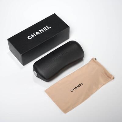 Chanel Sunglass Eyeglass Clamshell Hard Case With Dust Bag Chanel Sunglass Eyeglass Clamshell Hard Case With Dust Bag