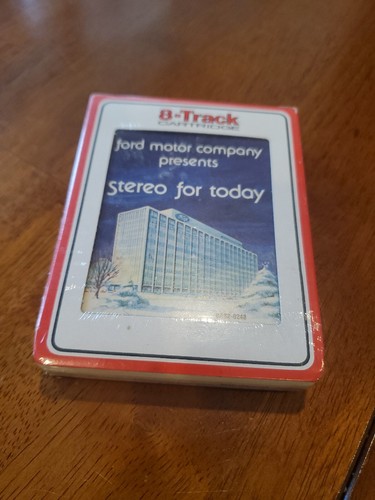 VERSIEGELT FORD MOTOR COMPANY STEREO FÜR HEUTE 8-SPUR PATRONE KASSETTE - Bild 2 von 8