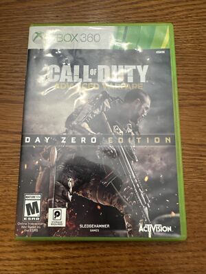 Call of Duty Advanced Warfare Day Zero Edition Xbox 360 - Both Discs. Tested