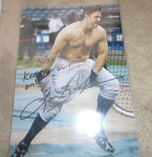 Astros Lance Berkman Autograph Signed 10x7 Photo Photograph