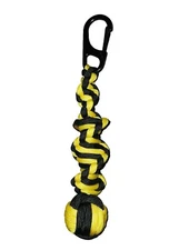 1” Monkey Fist Paracord Keychain Steel Ball Bearing Twisted Braid