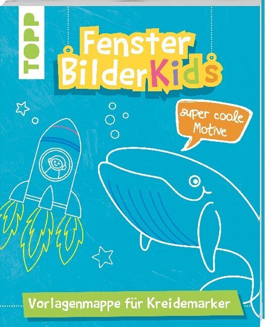 Thumbnail - Fensterbilder Kids: Super Coole Motive | Vorlagenmappe Für