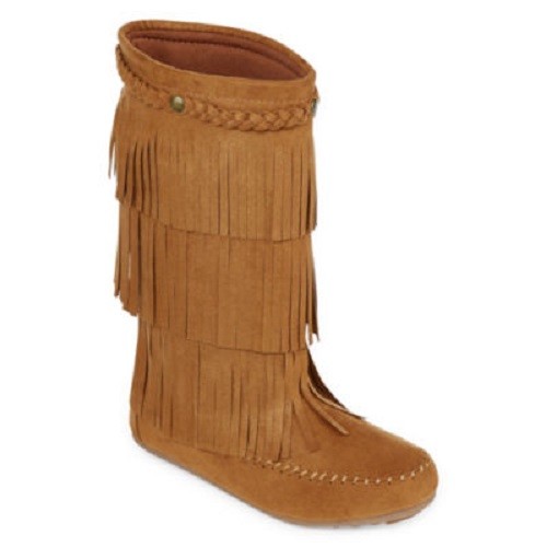 womens fringe boots size 11
