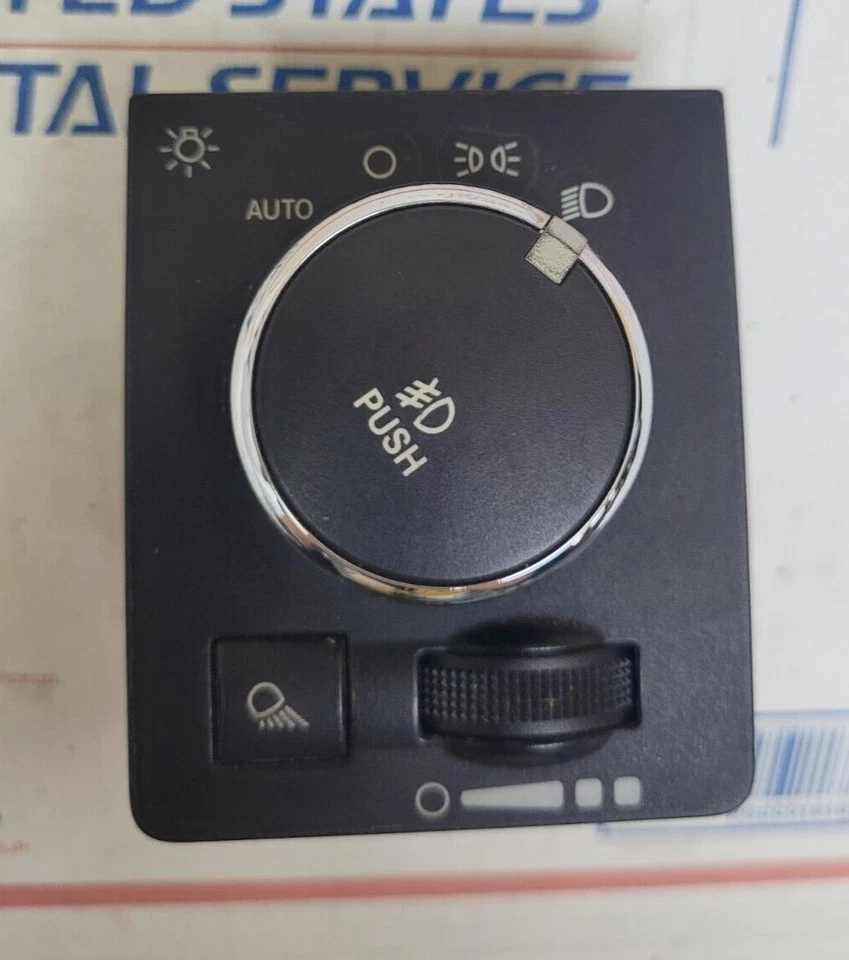 OEM 2009-2012 Dodge RAM 1500 Headlight Switch Control P04602918 Head Light Knob - Image 4 of 4