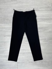 Prada Trousers Womens Black Size 44 Wool 100%