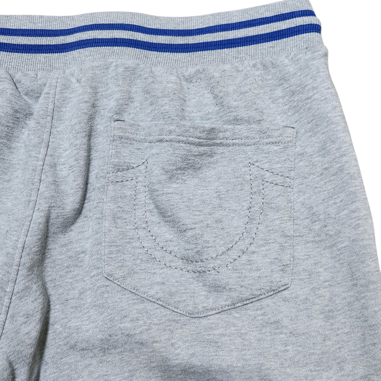 True Religion Alumni Jogger Men XL Gray Tapered Sweatpants Streetwear thumbnail 20