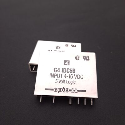 Lot of 2 Opto 22 G4 IDC5B Digital Input Module, Input 4-16VDC, 5VDC Logic