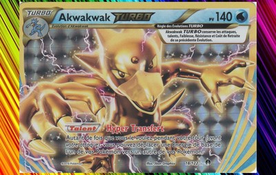 Akwakwak Turbo - XY09:Rupture Turbo - 18/122 - Französische Pokemon Karte