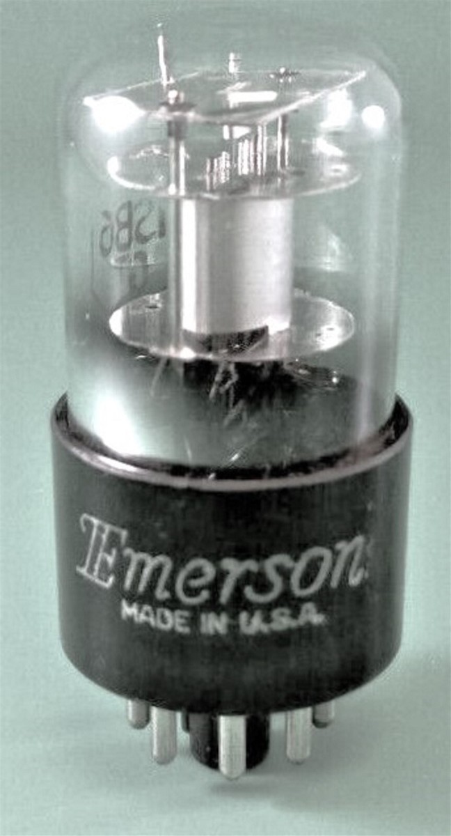 1SB6 GT TUBE EMERSON TESTED & BOXED VINTAGE COMMERCIAL