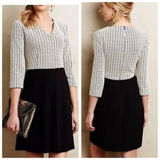 Anthropologie Ganni Programme Jaquard Jersey Dress size M