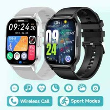 2026 Smart Watch Military Tactical Men Sport Heart Rate Monitor Fitness Tracker