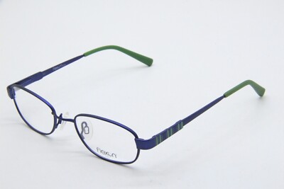 NEW FLEXON KIDS PLUTO 412 BLUE GREEN AUTHENTIC EYEGLASSES FRAMES 47-18