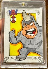 Upper Deck Marvel Masterpieces Spider Man Sketch Full Color anime 