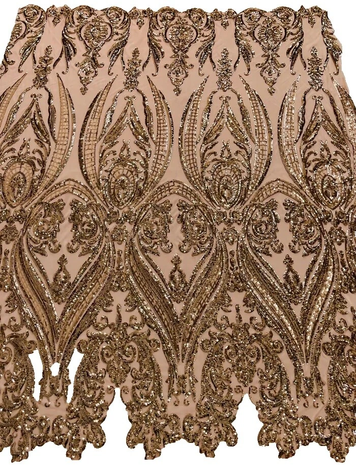 Sequin Apparel-Everyday Clothing Damask Craft Fabrics