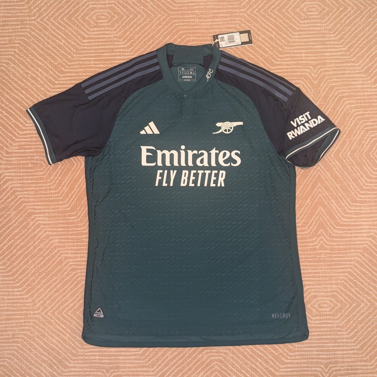 PLAYER ISSUE EPL Spec XL Adidas ARSENAL 23/24 THIRD SHIRT