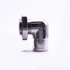 L-Shaped Hose End(L-002) for EZ oil drain valve(Medium & Large Body)