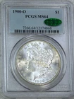 1900-O Morgan Silver Dollar PCGS MS64 CAC Blast White Magnificent coin PQ #D70