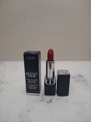 DIOR Rouge Dior 720 Icone Satin Couture Color Longwear Lipstick Mini 0.05oz NEW
