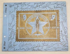 1947 Hollywood Movie Complete Set of 474 Stamps Trading Card