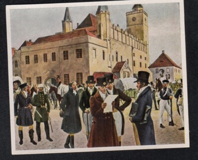 1935 Trade Card Baron vom Stein - Wilhelm von Humboldt - Ernst Moritz Arndt 1813