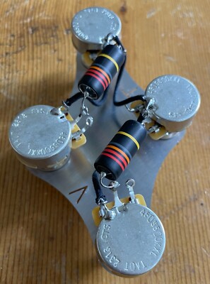 Gibson Les Paul 1956-61 50's Wiring .022 Emerson Bumblebee Caps