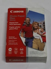 Canon 120 Sheets Photo Paper Plus Glossy New In Box SEALED NOS