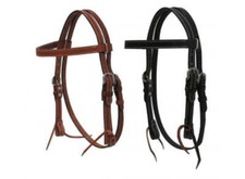Showman MINI / SMALL PONY HEADSTALL w/ Reins Stainless steel hardware 2 COLORS 