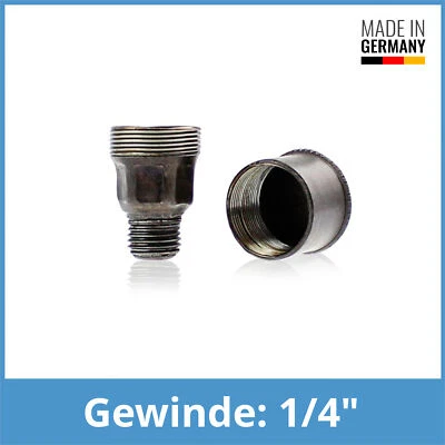 WTB® Staufferbuchse DIN 3411 35cm³ 1/4" Stahl gebläut