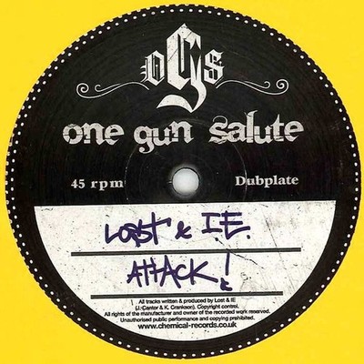 Lost - Attack! / Levitate - Vinyl Record 12 - F4593z