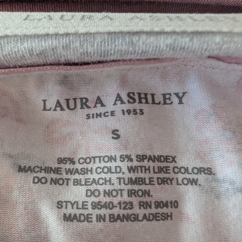 Трусики женские Laura Ashley упаковка 5 шт. хлопок спандекс бирка бесплатные размер S цветочный узор - Изображение 4 из 4