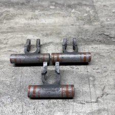 Lot Of 3 T&B  BAC20FPBT Positive Battery Post Flag Terminal, 2/0 AWG, No Bolts