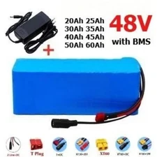 48V 45Ah 13S7P Li-ion Battery Pack for Electric Bicycle E-Bike Scooter with BMS