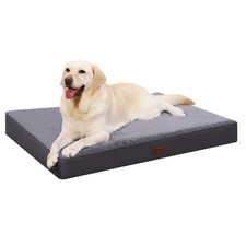 Best MIHIKK Waterproof Dog Beds Large Sized Orthopedic for Crate with Removable